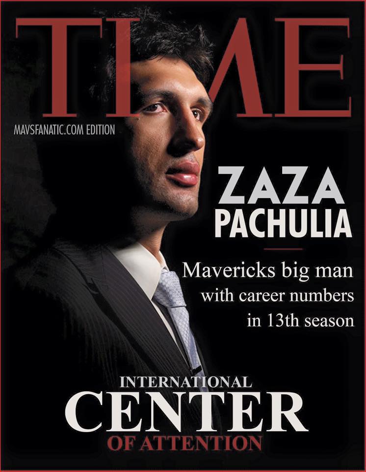 Zaza Pachulia in the ‘international center of attention’ - Dallas Mavericks fans’ creative cover geotv.ge